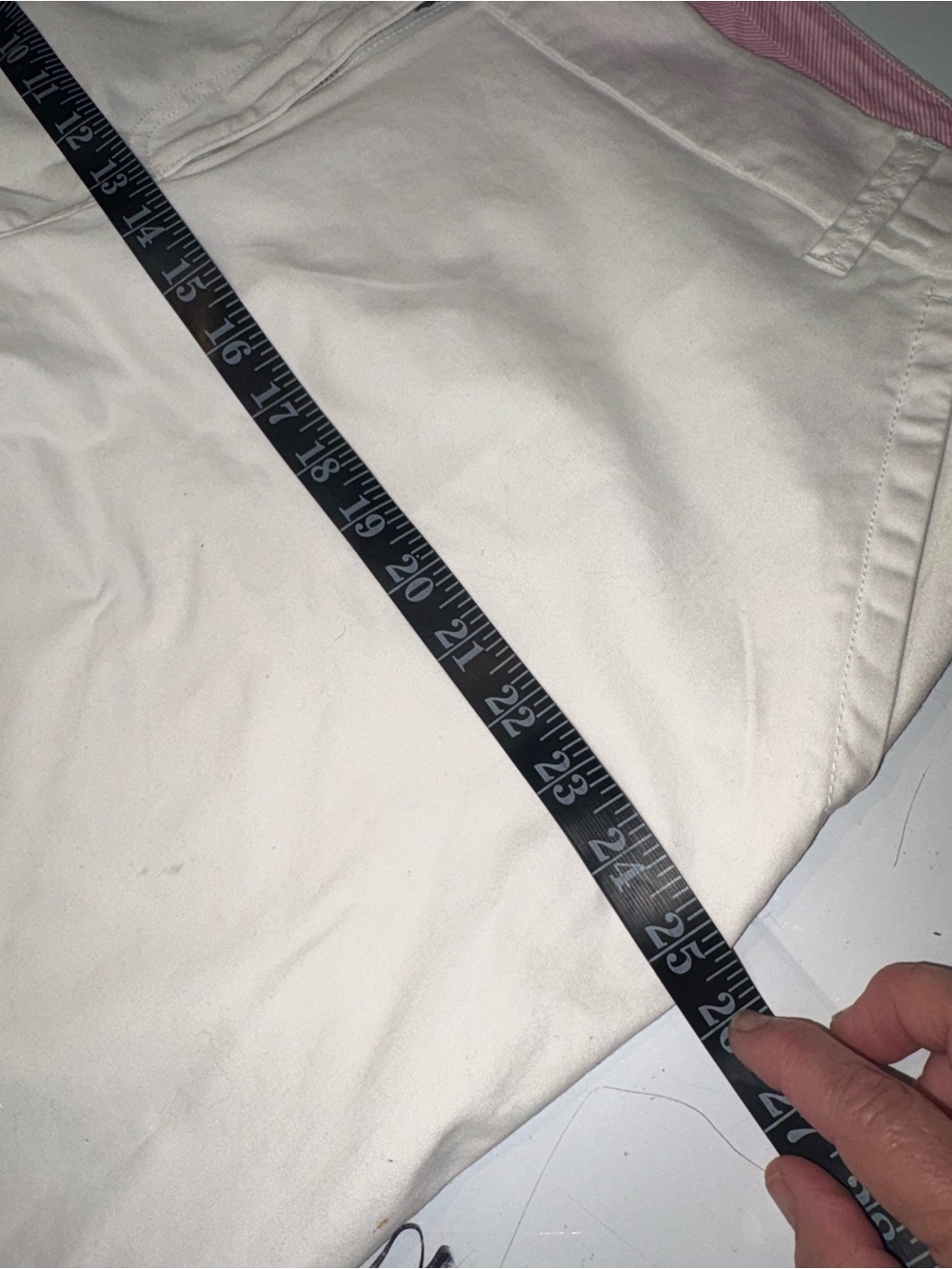 Crown & Ivy Women's Caroline White Chino Shorts 18w Caroline - Picture 4 of 9